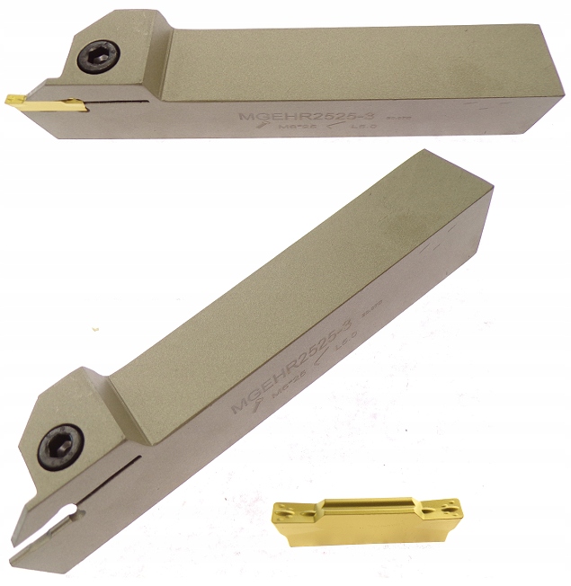 Nôž sústružnícky SH MGEHR 25x25 3mm 1 ks + Vložka 1 ks SH MGMN 300-AX AX4025 3mm
